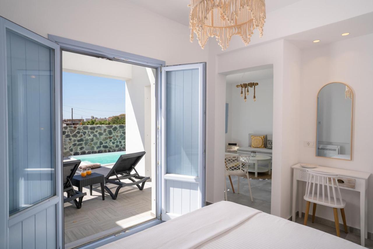 Santorossa Luxury Villas Emporio  Экстерьер фото