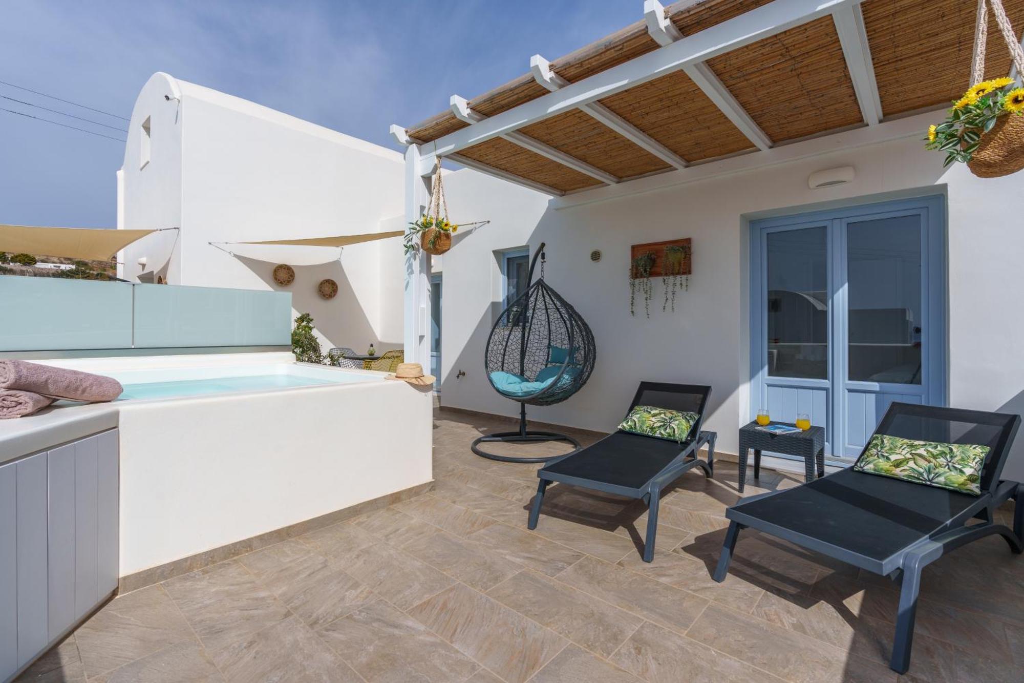 Santorossa Luxury Villas Emporio  Экстерьер фото