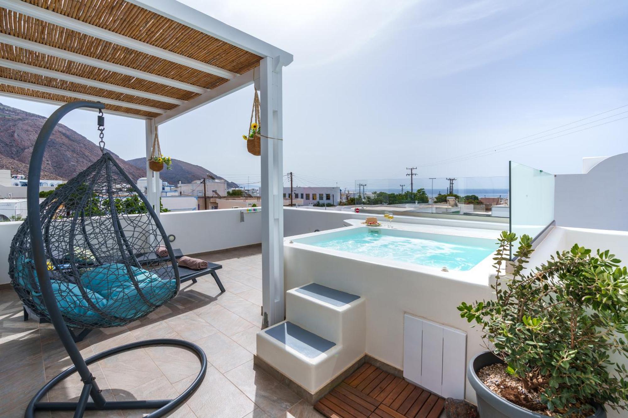 Santorossa Luxury Villas Emporio  Экстерьер фото