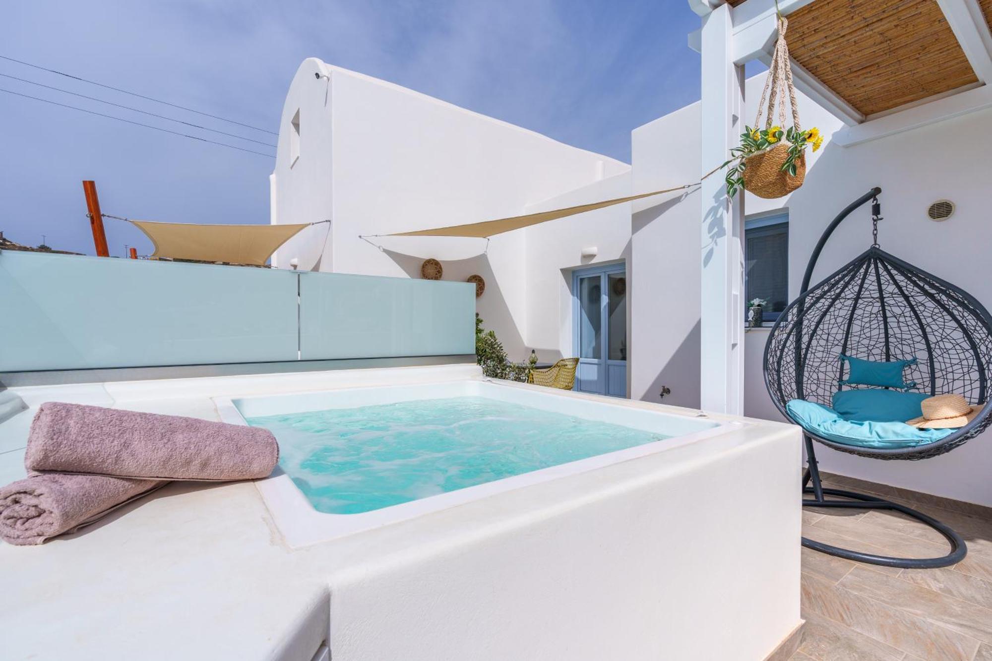 Santorossa Luxury Villas Emporio  Экстерьер фото
