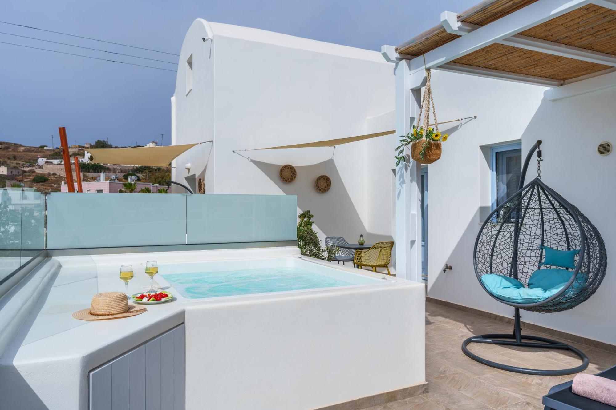 Santorossa Luxury Villas Emporio  Экстерьер фото
